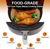 Air Fryer Liners for Ninja Air Fryer, 100 Pcs Disposable Paper Liner Air Fryer Accessories